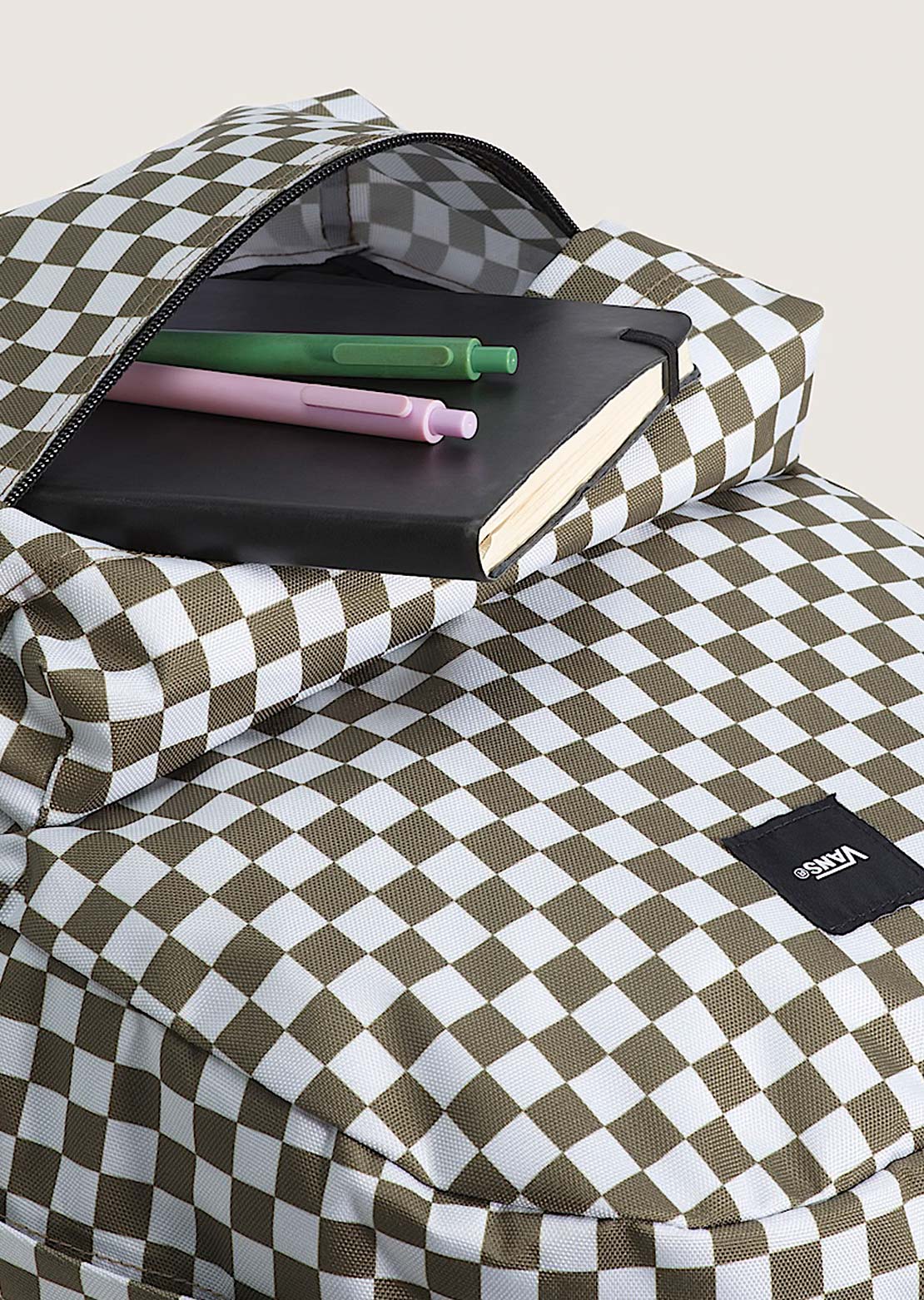 Vans Hommes Old Skool Check Sac à dos