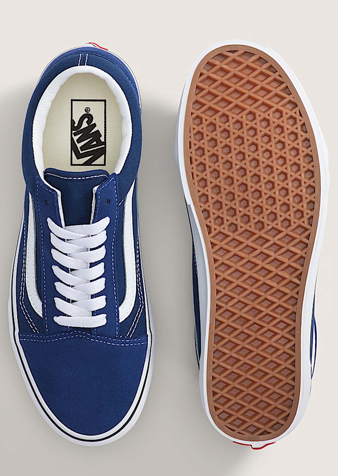 Vans Men's Old Skool Shoes Deep Indigo