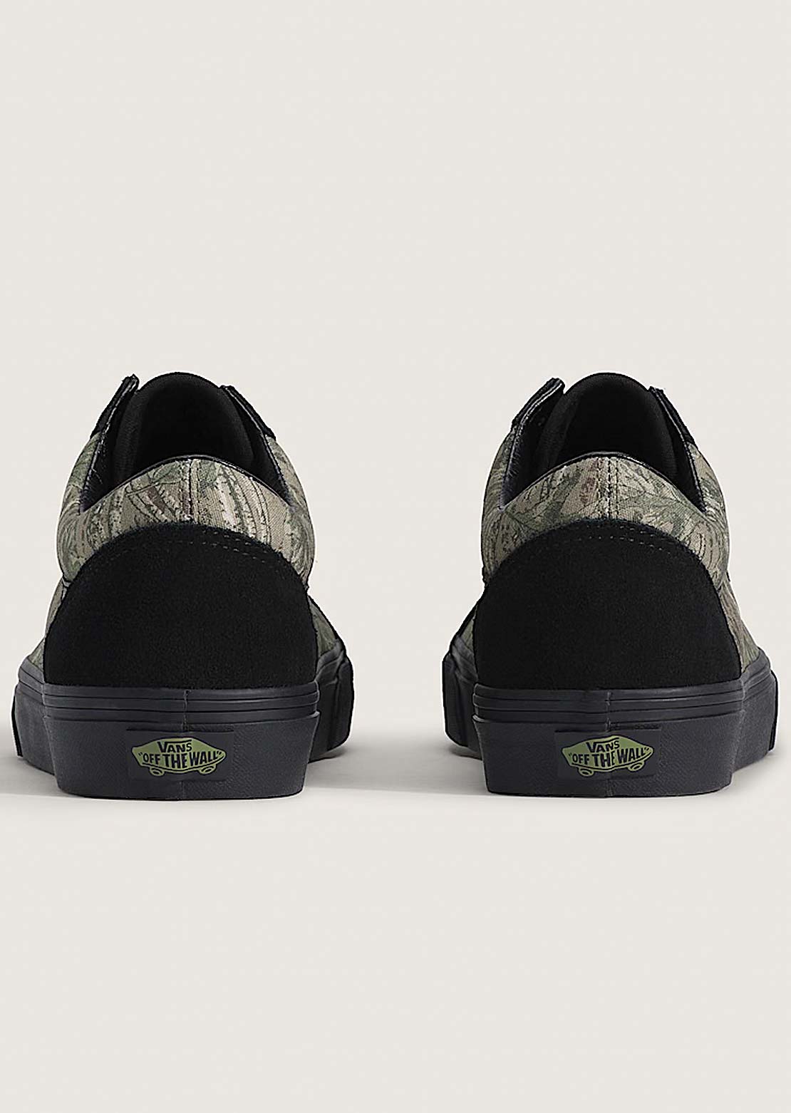 Vans Men's Old Skool Shoes Black/Camo
