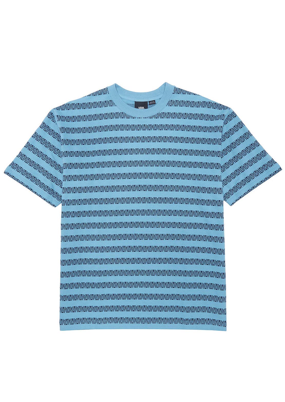 Vans Men's Palmer Jacquard Knit T-Shirt Heritage Blue
