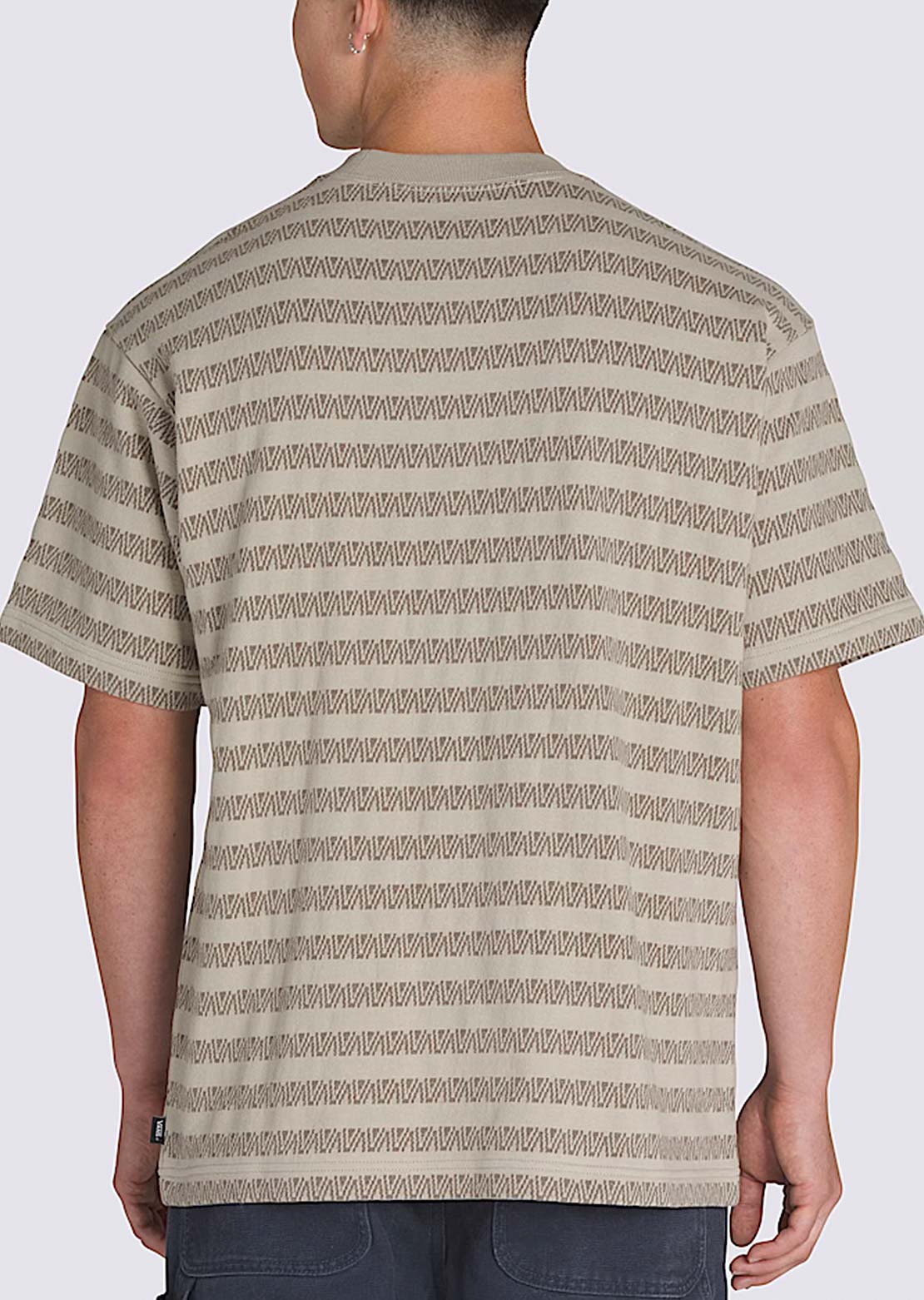 Vans Men's Palmer Jacquard Knit T-Shirt Heritage Blue
