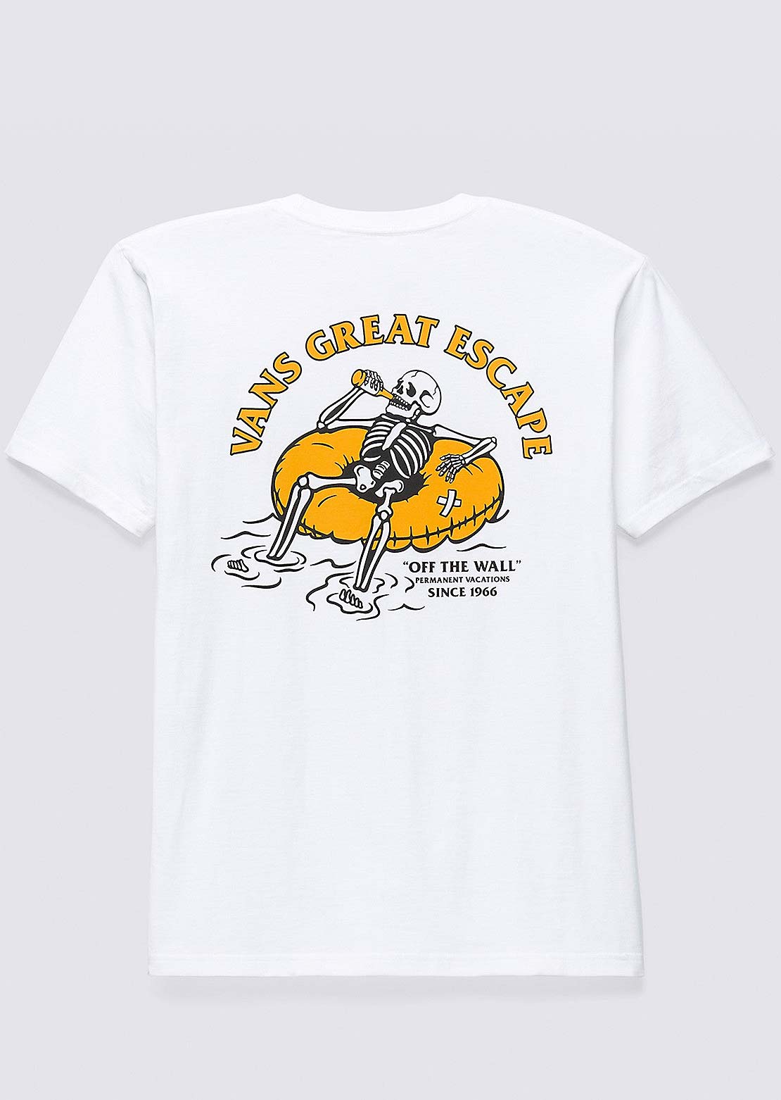 Vans Men&#39;s Permanent Vacation T-Shirt White