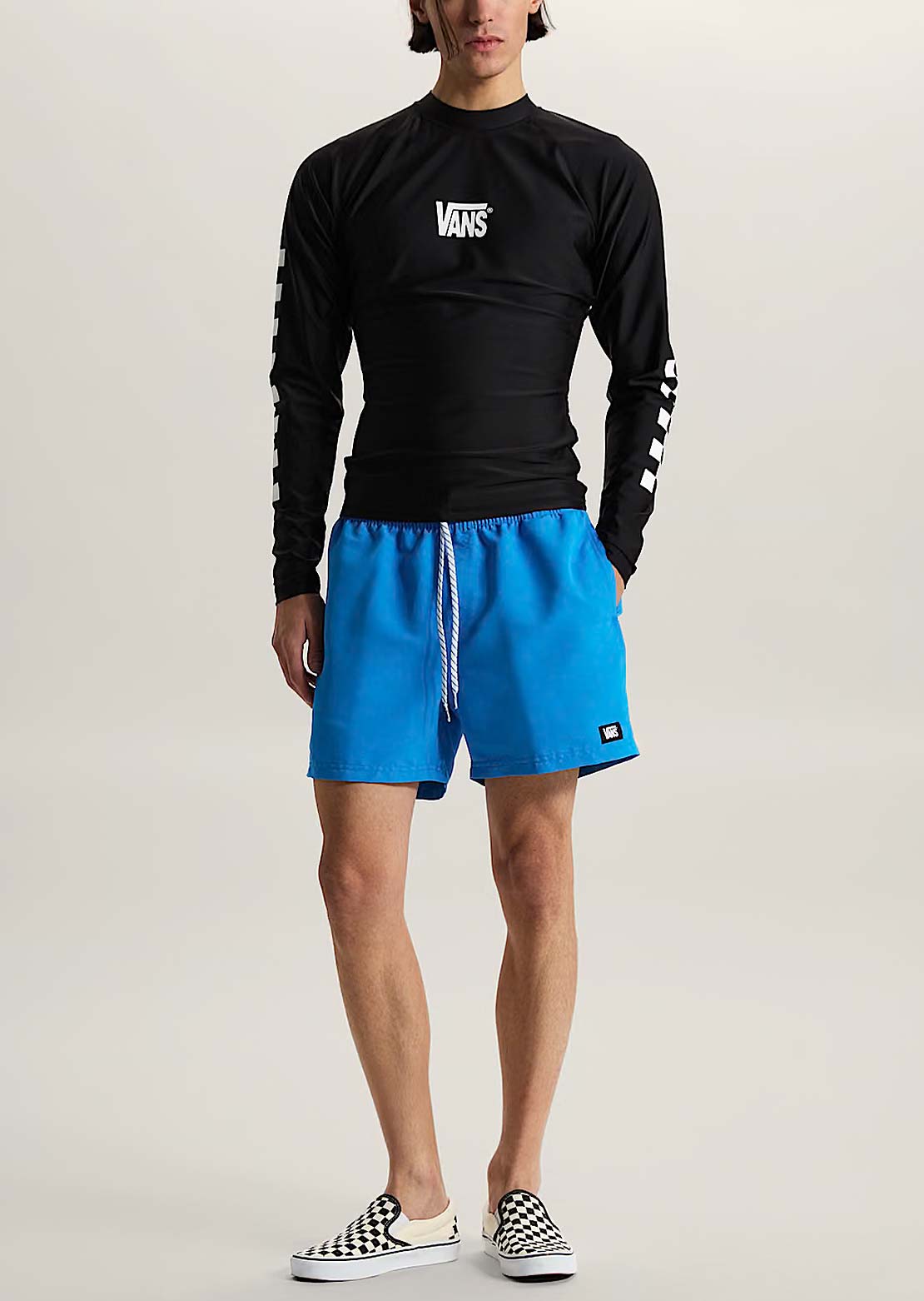 Vans Men's Primary II Elastic Boardshorts Bright Azure