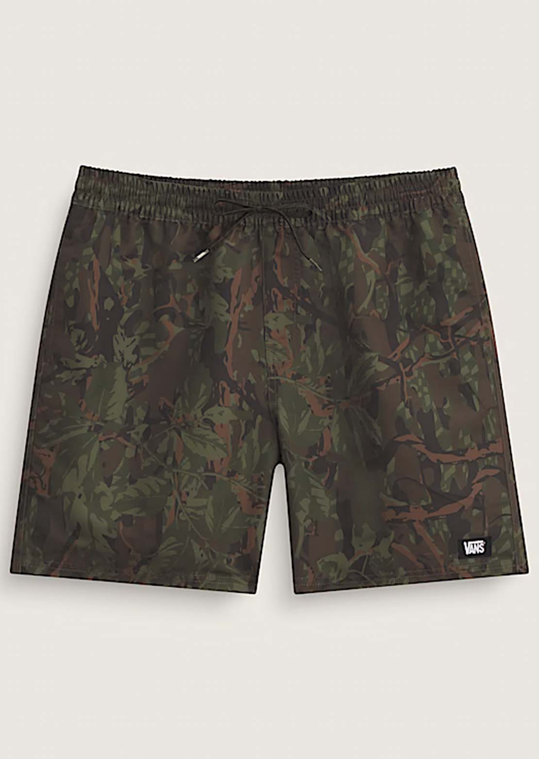 Vans Men's Primary II Elastic Printed Boardshorts Obsidian Fern