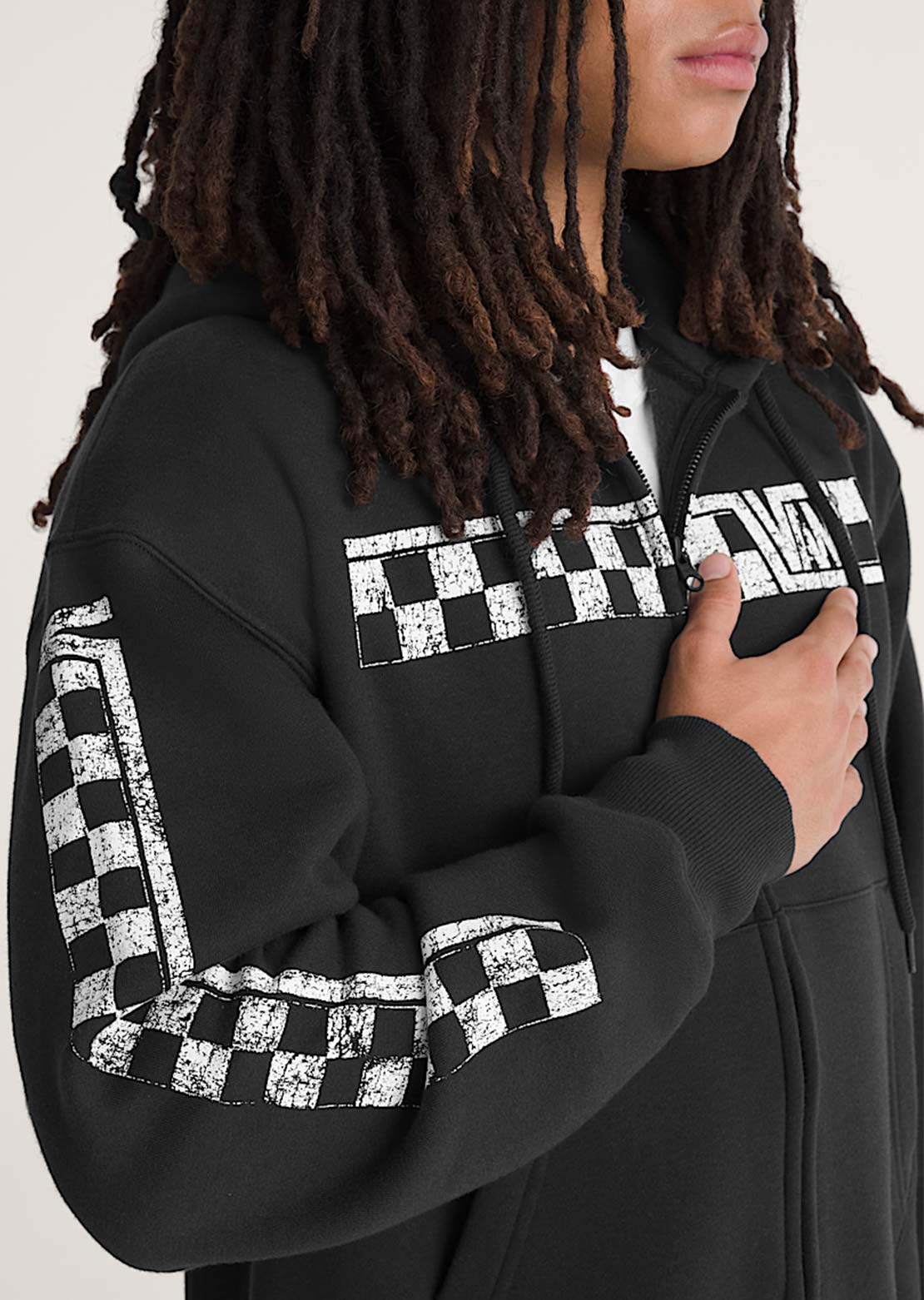 Vans Hommes Racing Full Zip Chandail à capuche