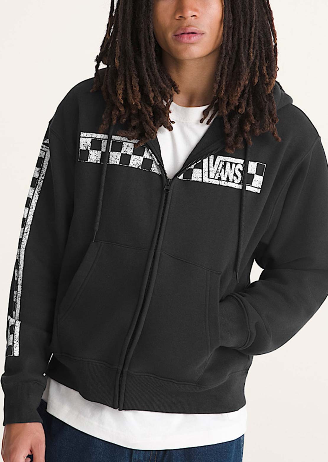 Vans Hommes Racing Full Zip Chandail à capuche