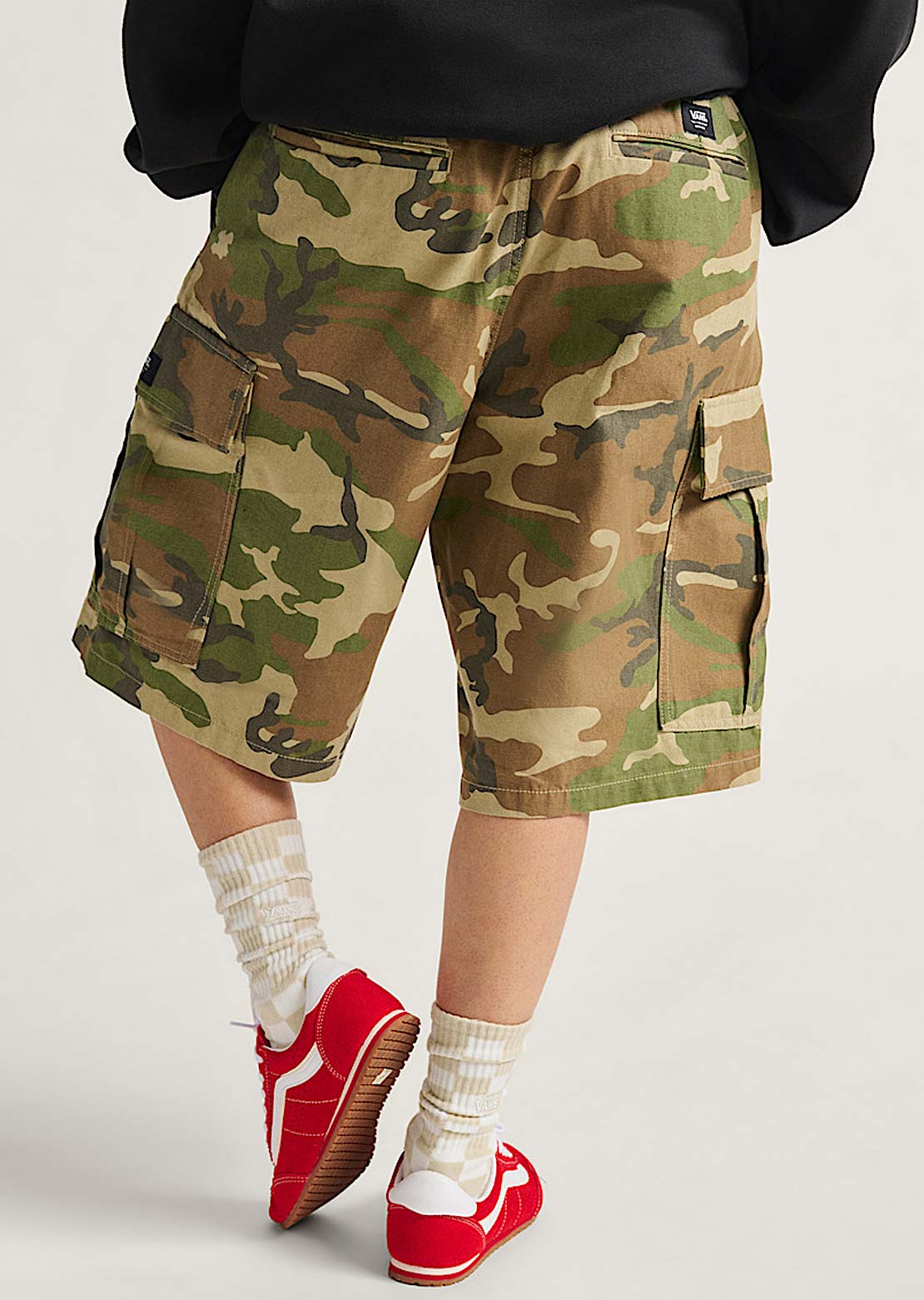 Vans Men's Range Cargo Loose Shorts Vintage Camo