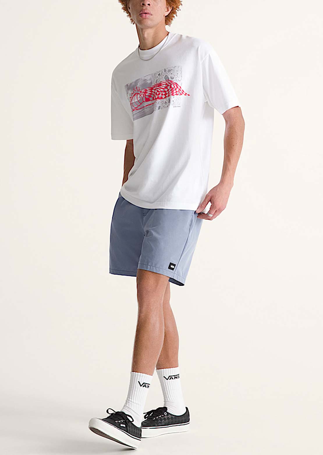 Vans Men's Range Relaxed Sport Shorts Glacial Slate