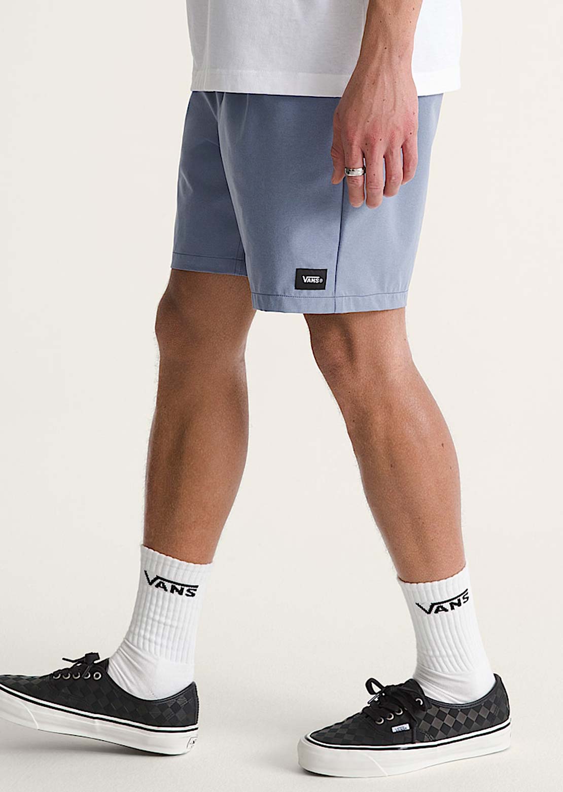 Vans Men's Range Relaxed Sport Shorts Glacial Slate