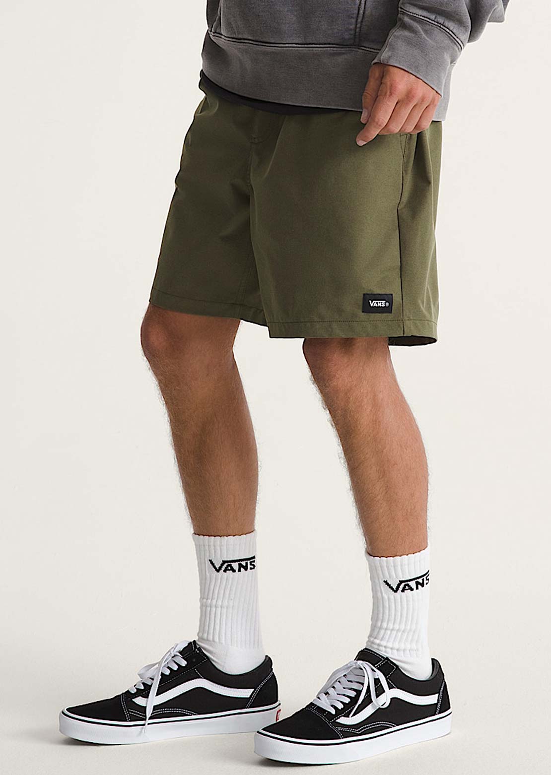 Vans Men's Range Relaxed Sport Shorts Mossy Olive