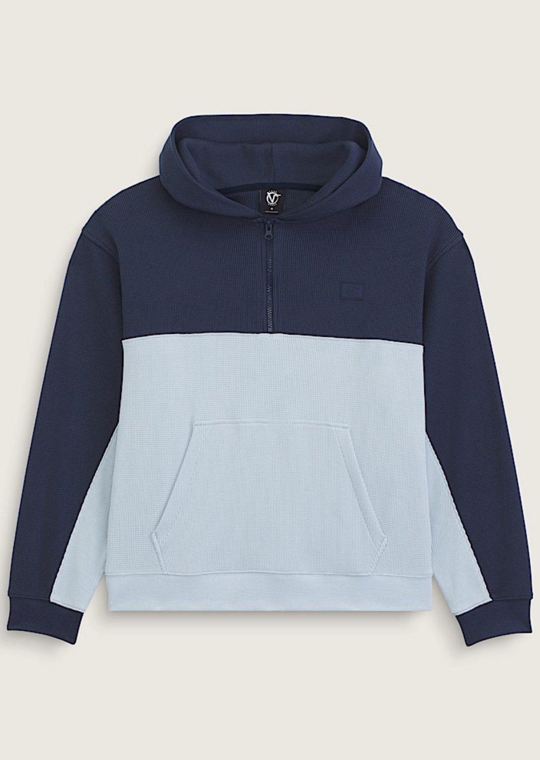 Vans Men's Rowan Quarter Zip Hood Parisian Night/Soft Slate