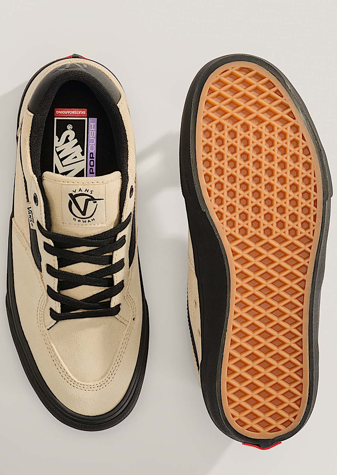 Vans Men's Rowan Shoes Oatmeal