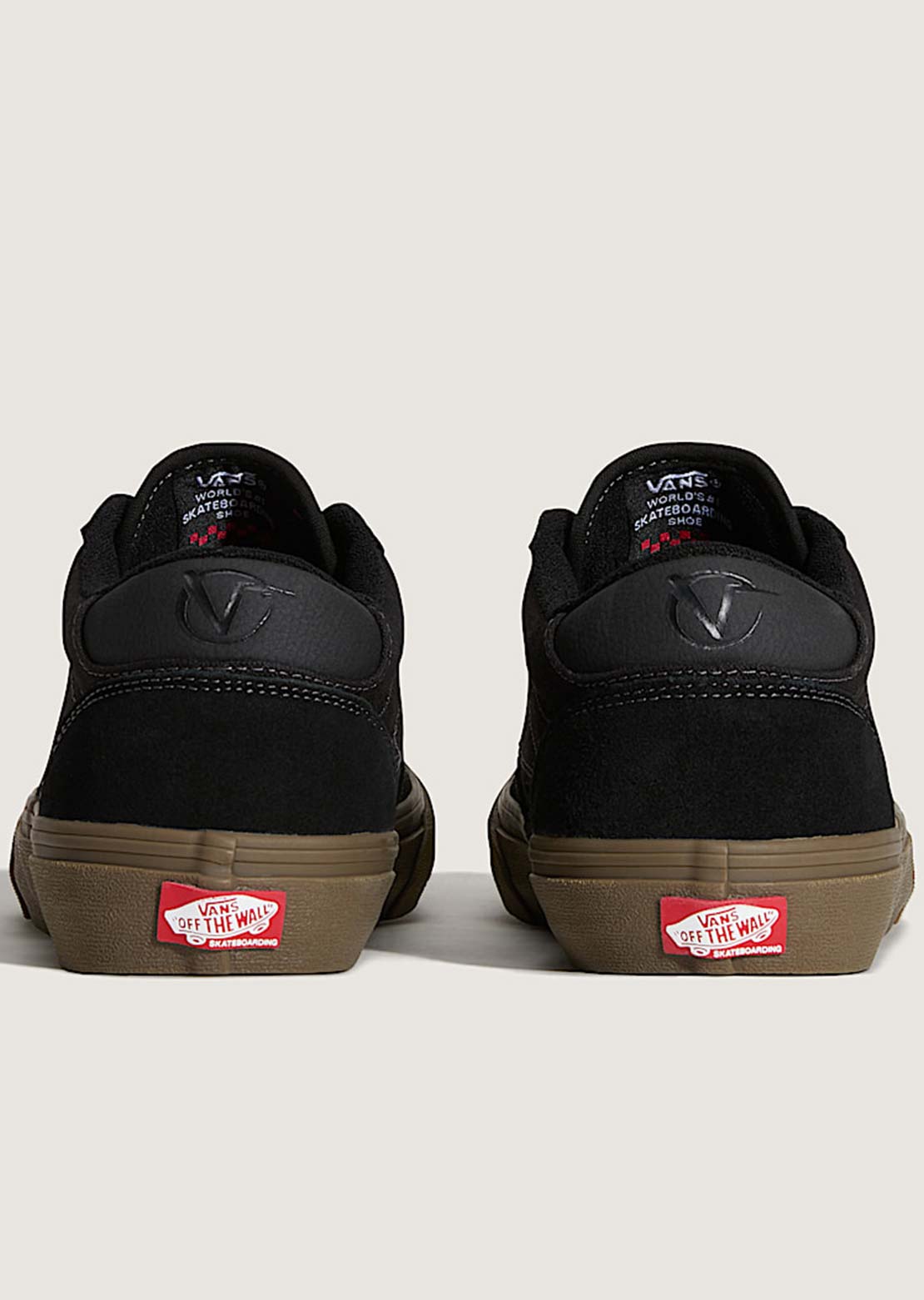 Vans Men's Rowan Shoes Black/Dark Gum
