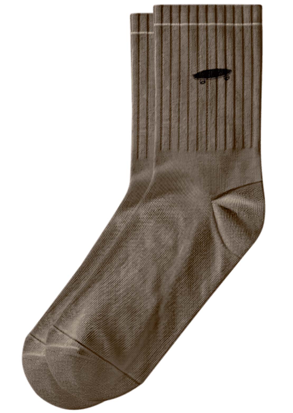 Vans Men's Salton Half Crew Socks Vintage Cocoa