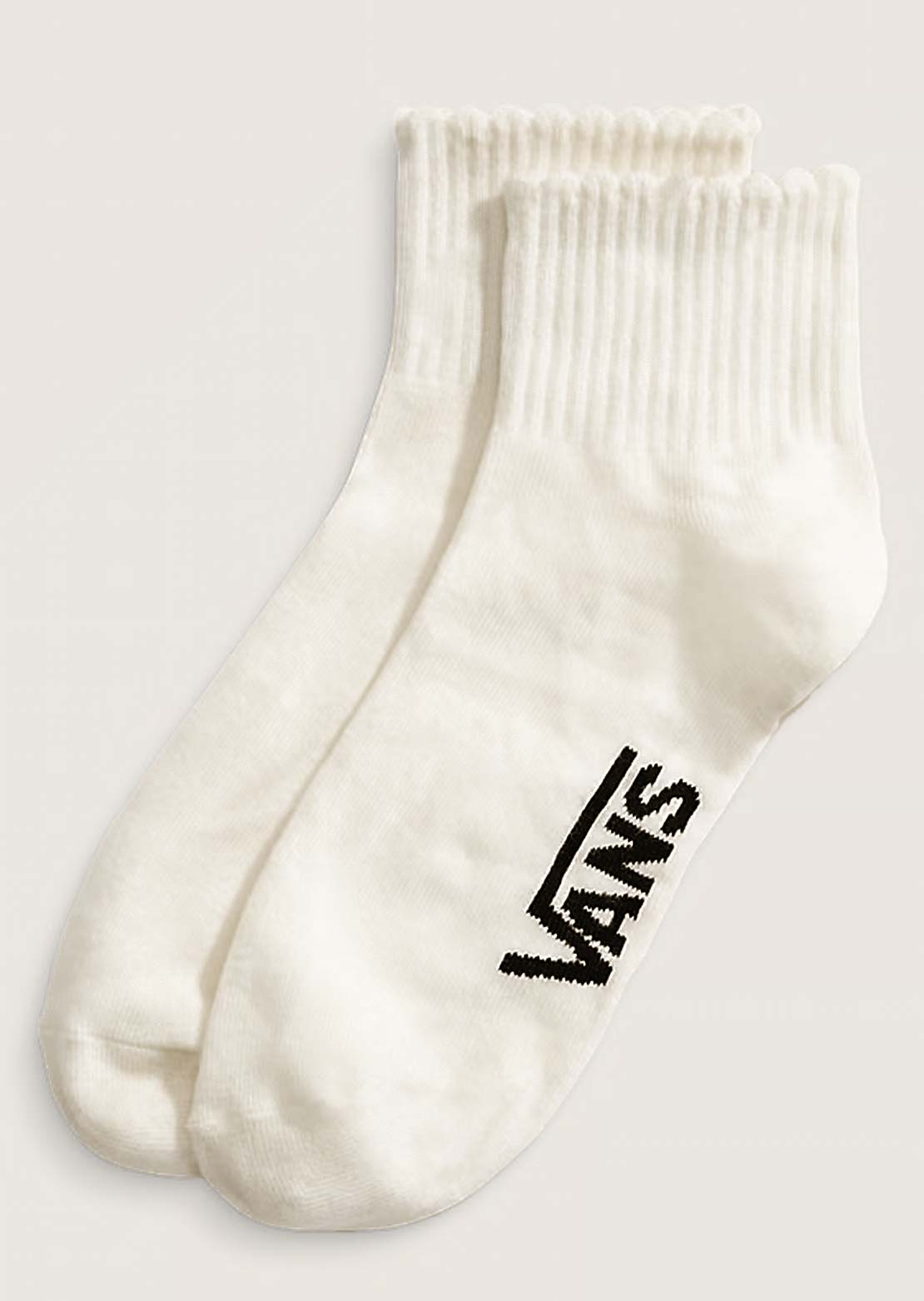 Vans Men's Scallop Quarter Crew Socks
