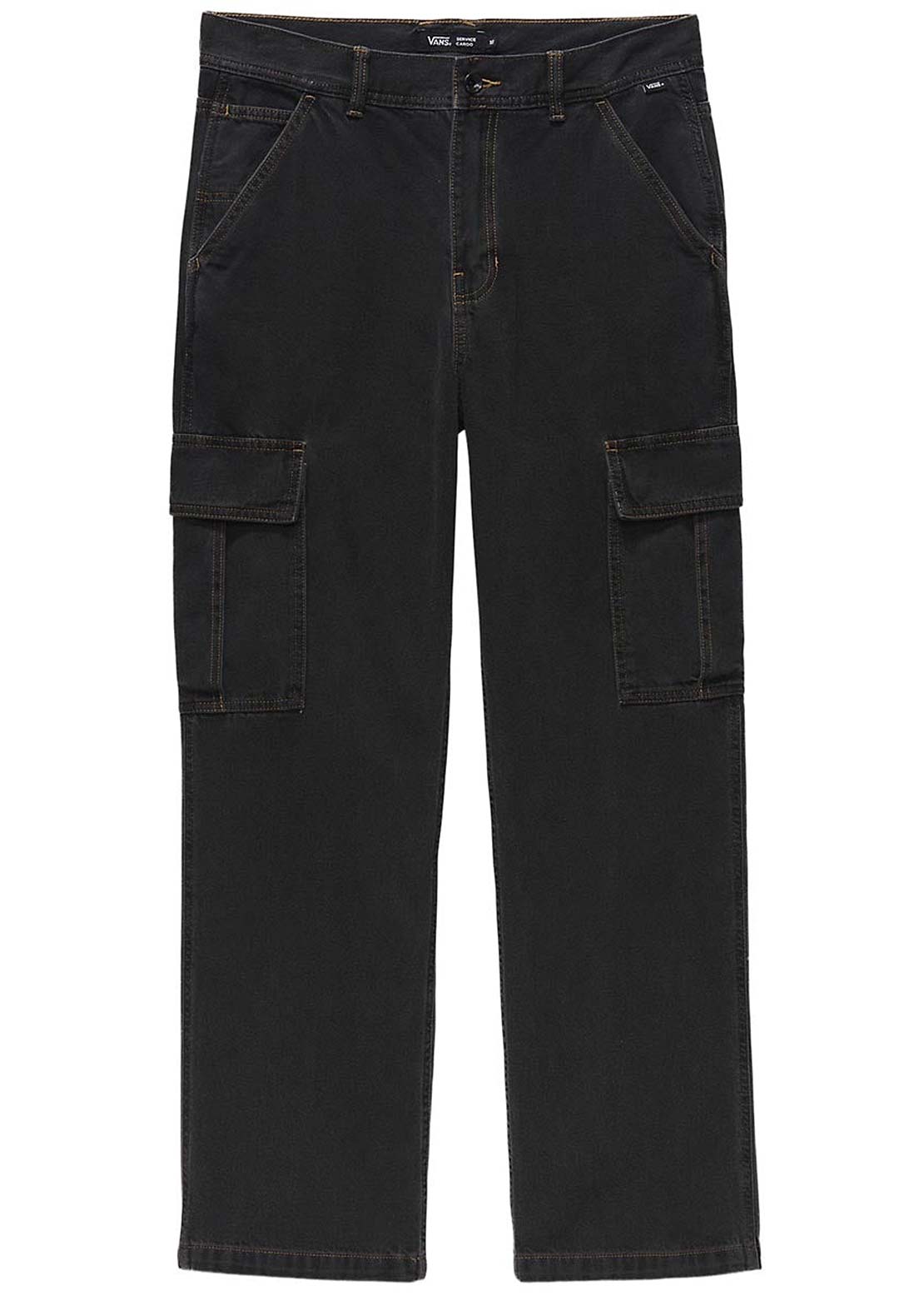 Vans Men's Service Cargo Loose Denim Pant Pavement