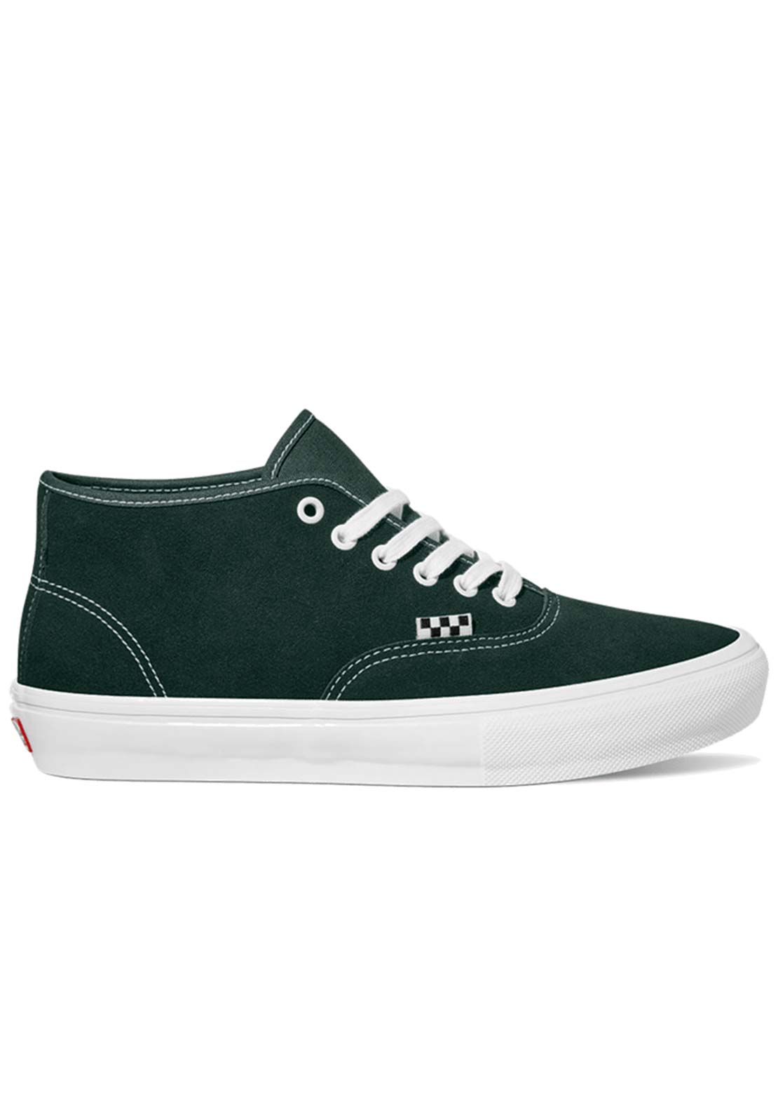 Vans Men's Skate Authentic Mid Shoes Dark Forest