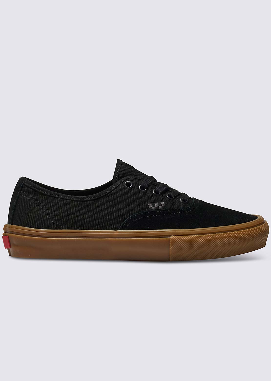Vans Men&#39;s Skate Authentic Shoes Black/Black/Gum