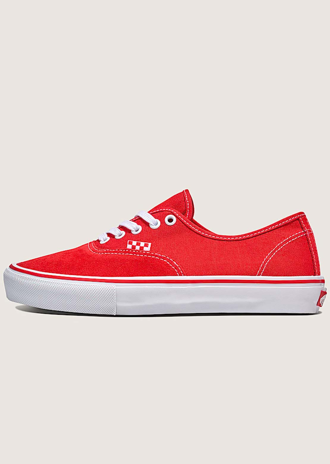 Vans Men's Skate Authentic Shoes Red