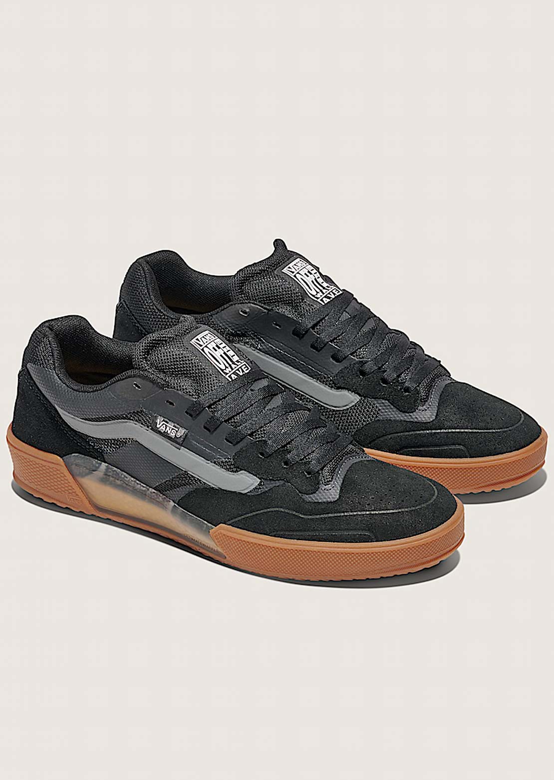 Vans Men's Skate AVE 2.0 Shoes Black/Gum