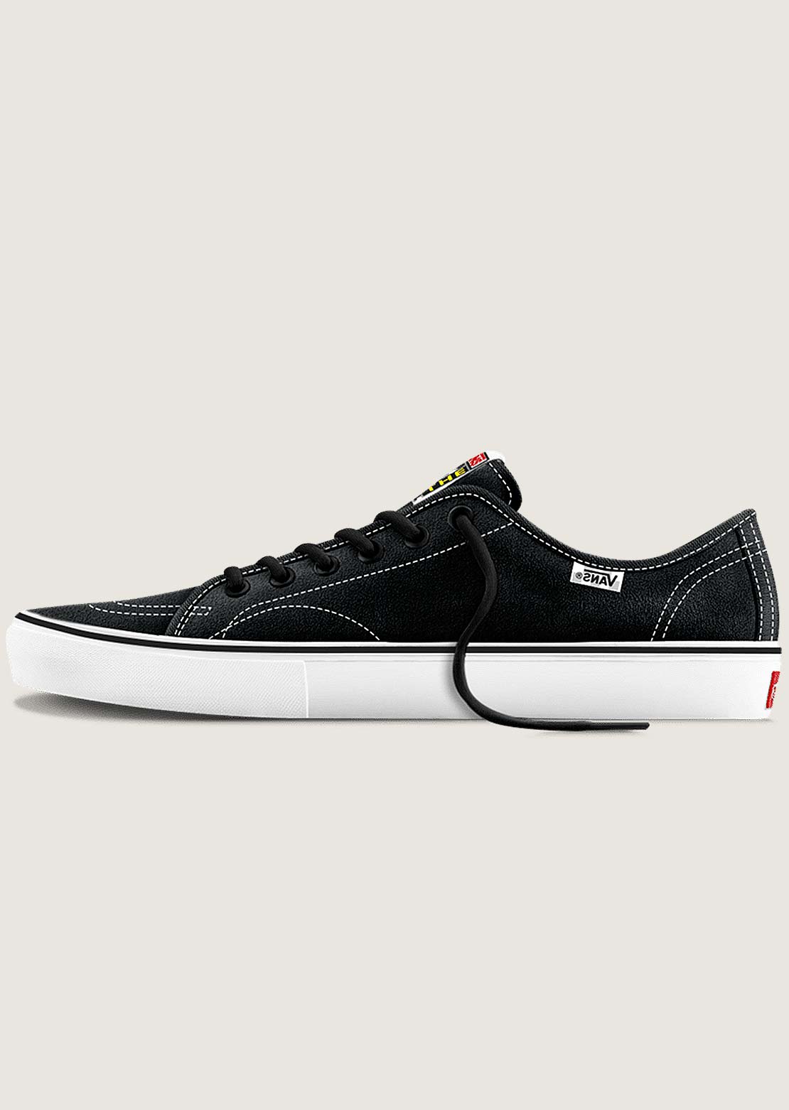 Vans Men's Skate Ave Classic Shoes Black/White
