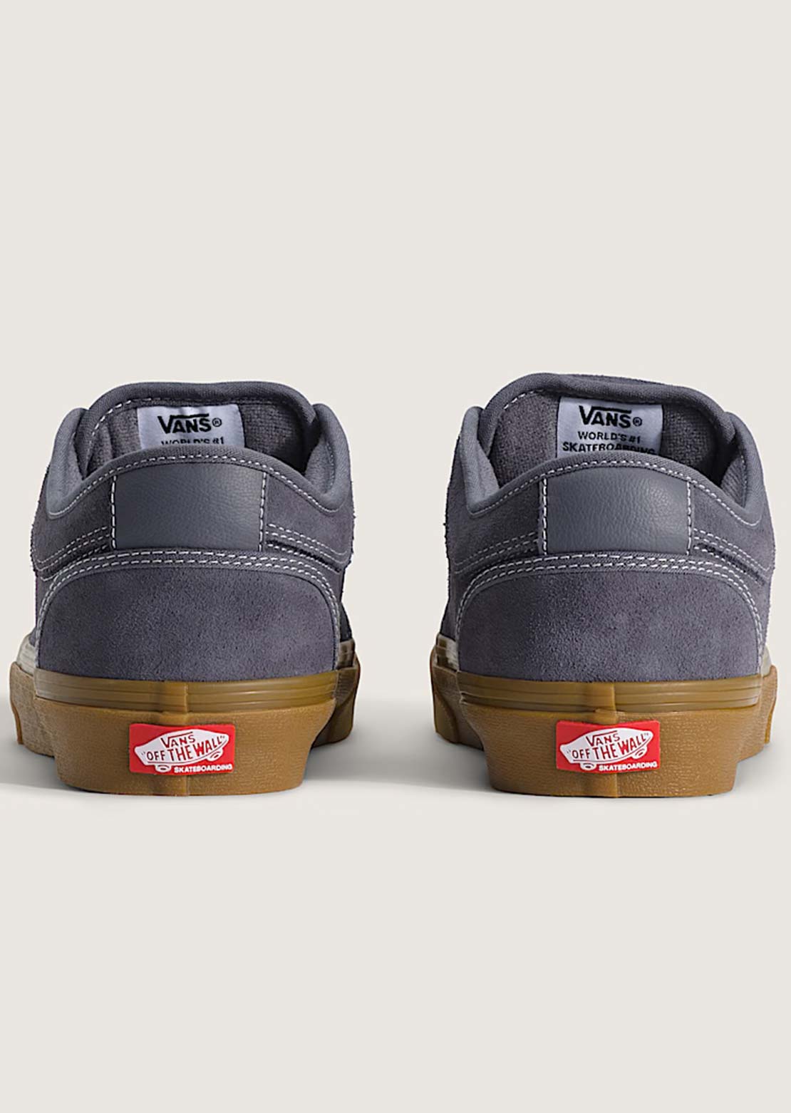Vans Men's Skate Chukka Low Shoes Grey/Gum