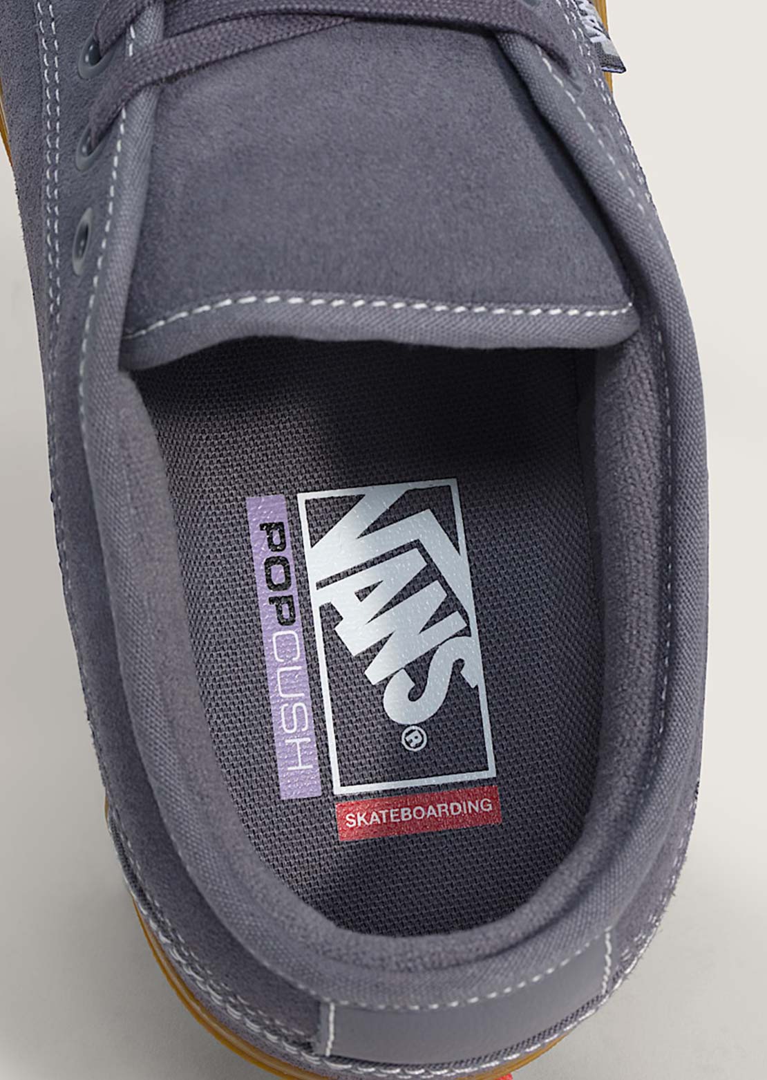 Vans Men's Skate Chukka Low Shoes Grey/Gum