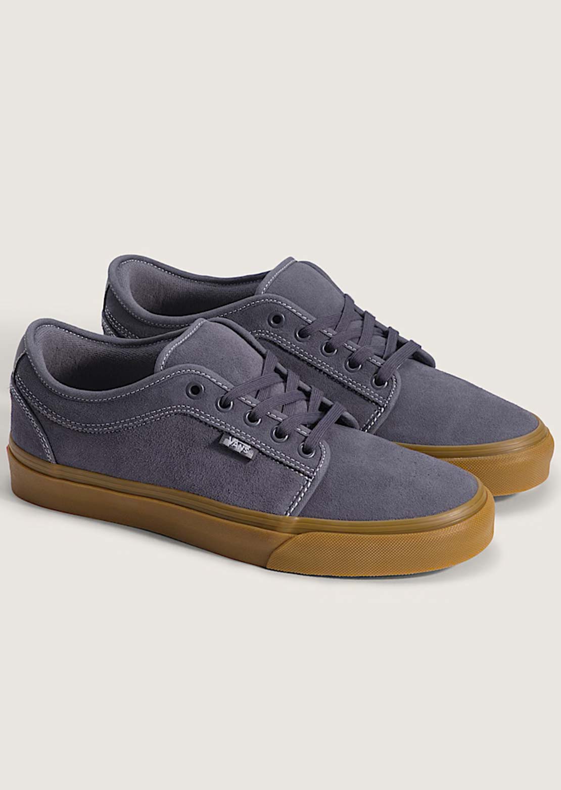Vans Men's Skate Chukka Low Shoes Grey/Gum