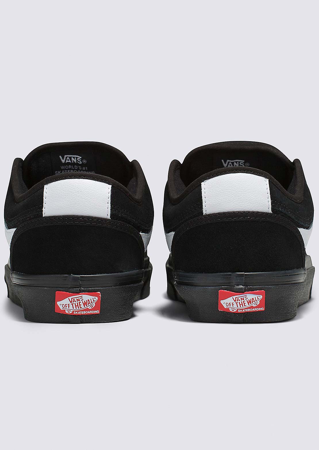 Vans Men's Skate Chukka Low Sidestripe Shoes Black/Black/White