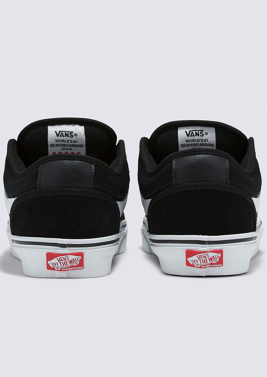 Vans Men's Skate Chukka Low Sidestripe Shoes Black/White