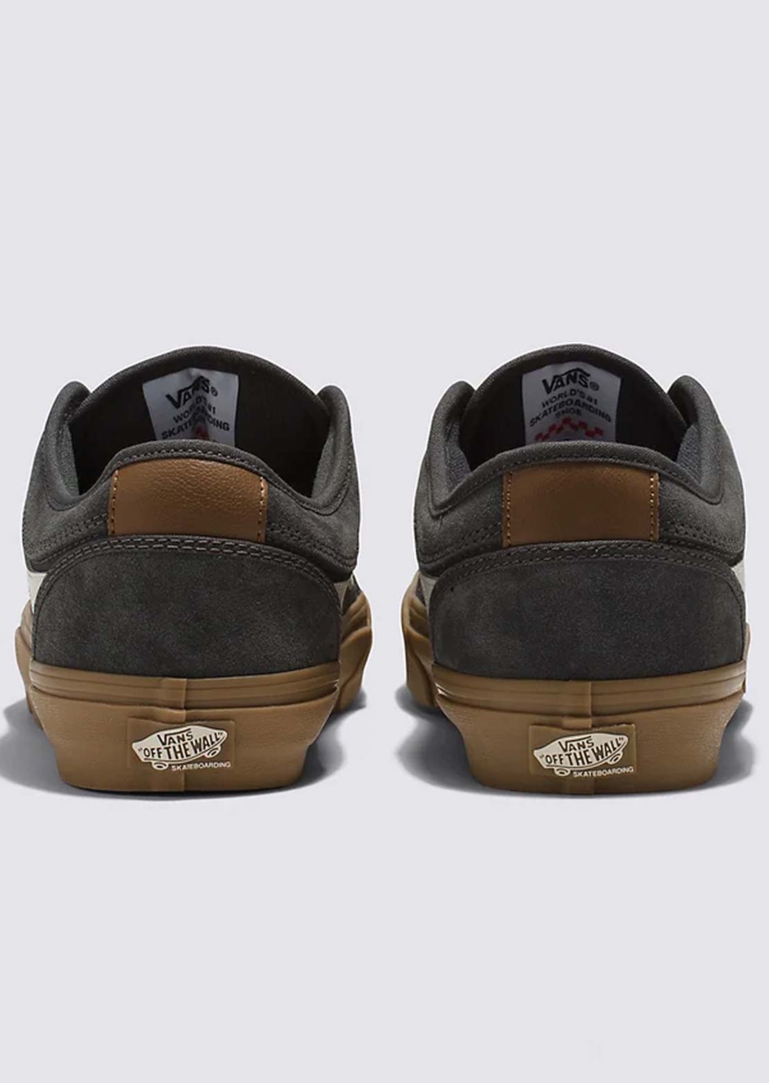 Vans Men's Skate Chukka Low Sidestripe Shoes Dark Grey/Gum
