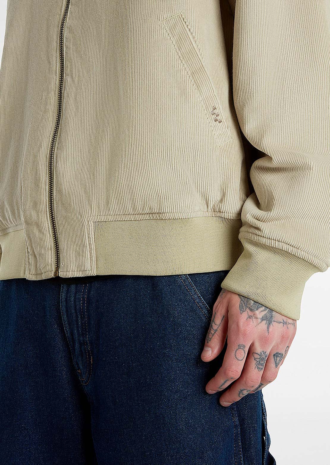Vans Men's Skate Cord Bomber Jacket Elm
