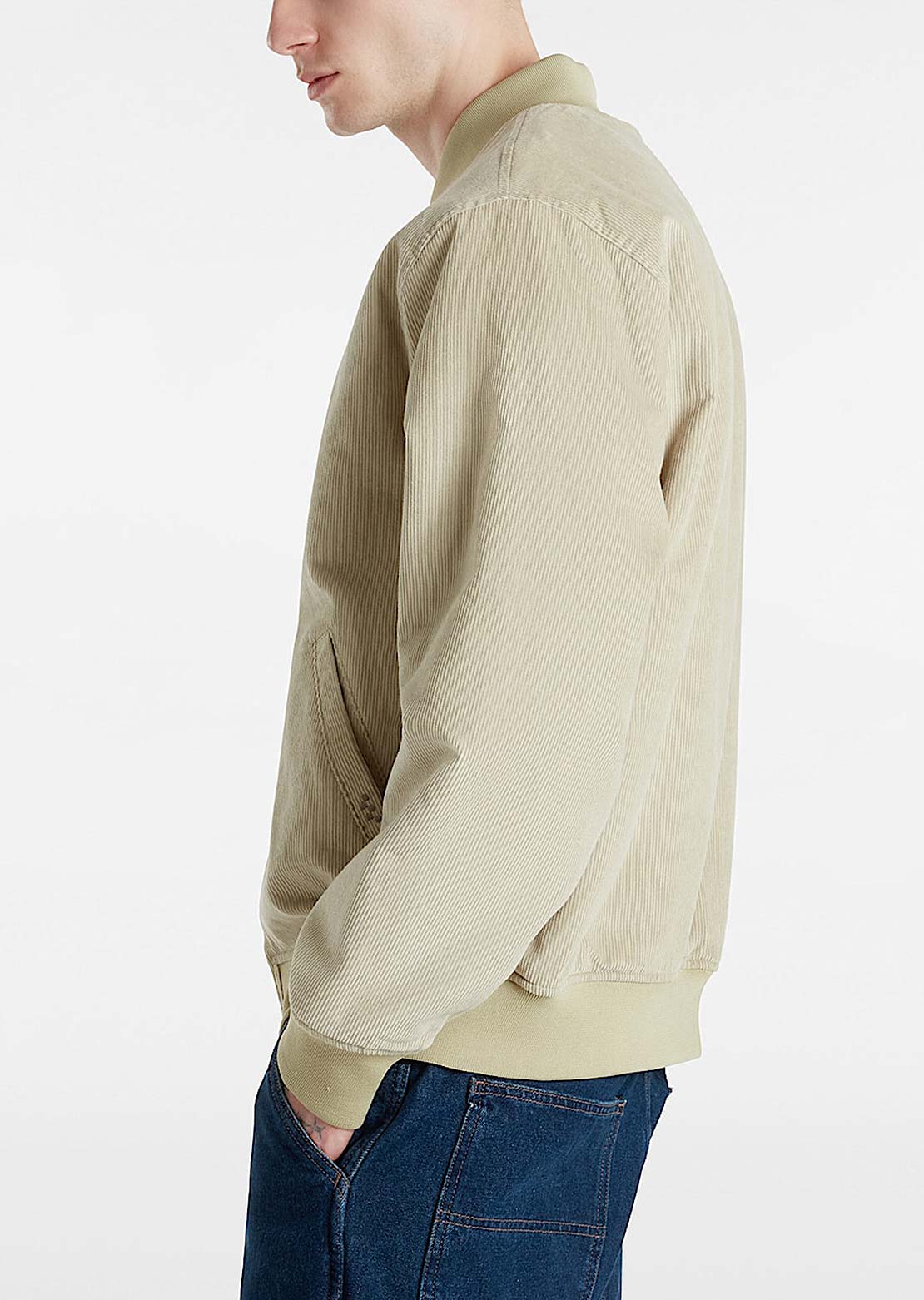 Vans Men's Skate Cord Bomber Jacket Elm