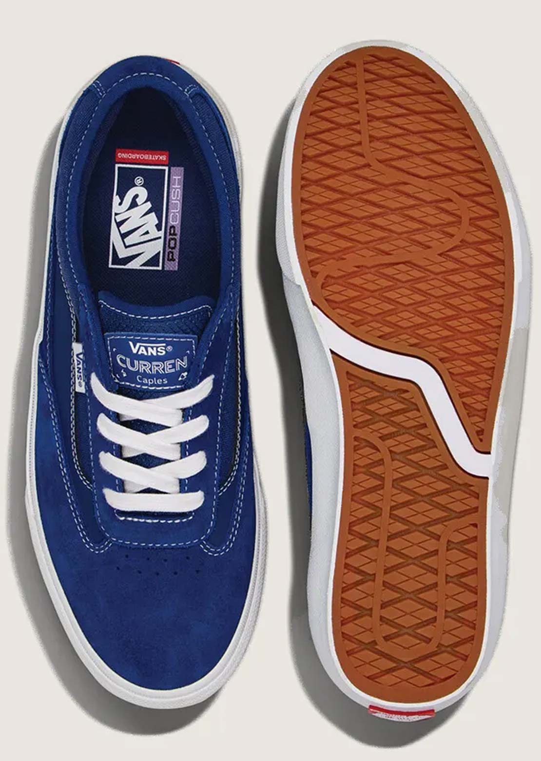 Vans Men's Skate Curren Caple Shoes Blue