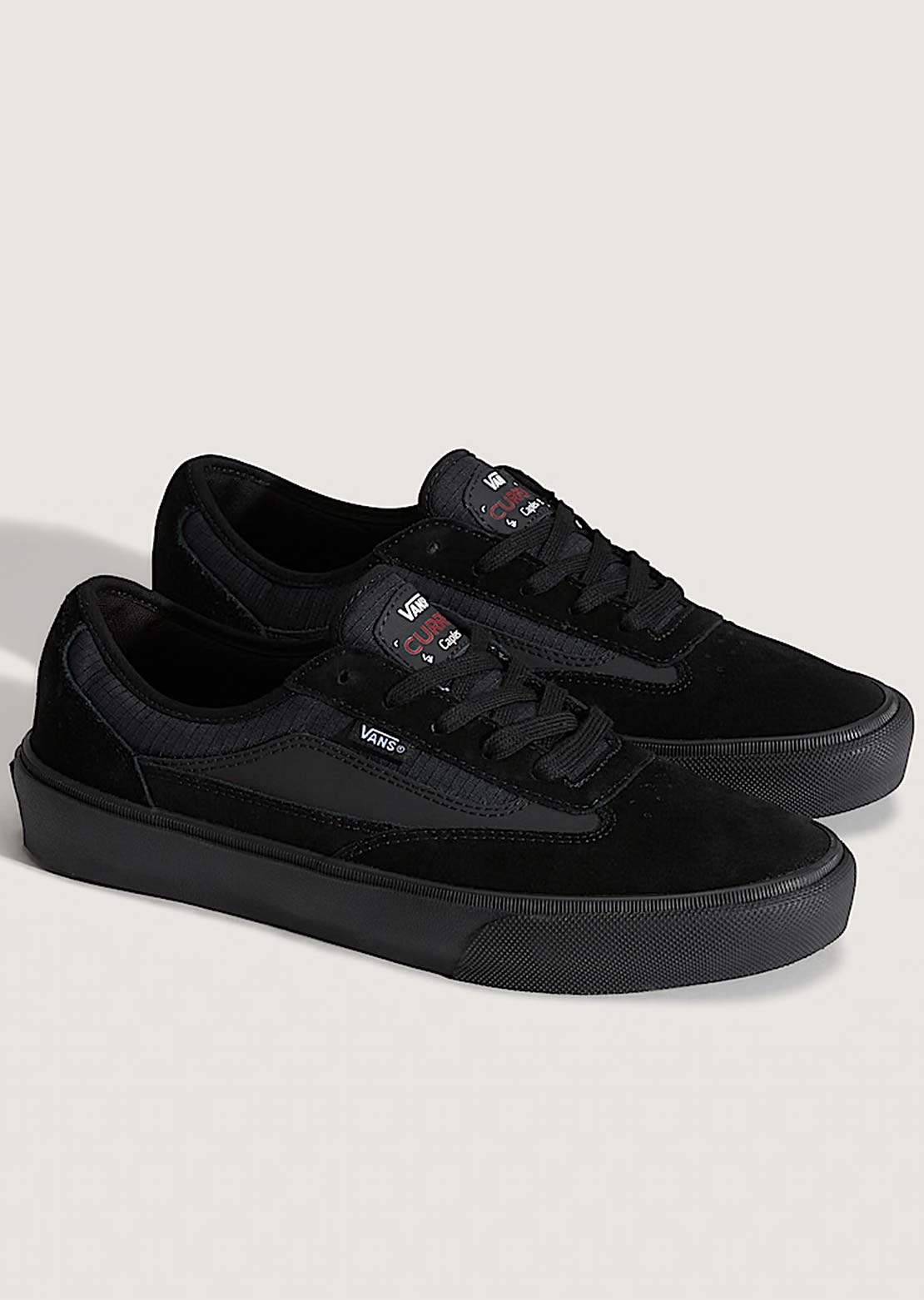 Vans Men's Skate Curren Caples Shoes Black/Black