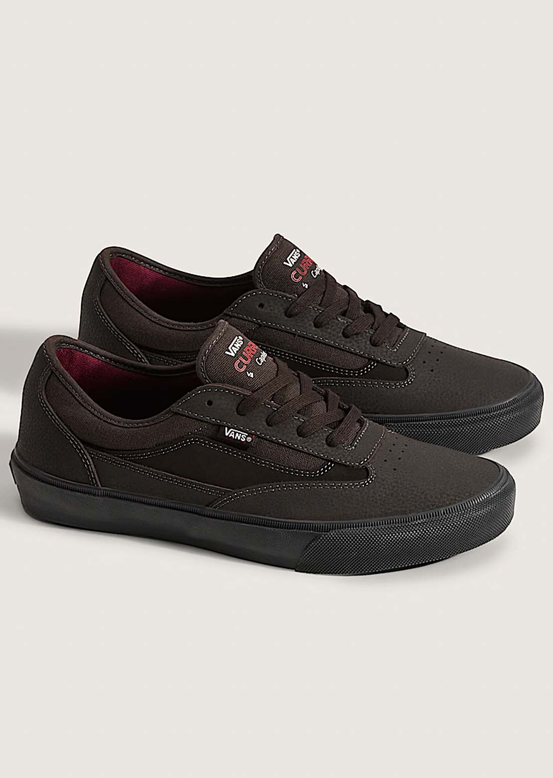 Vans Men's Skate Curren Caples Shoes Dark Brown