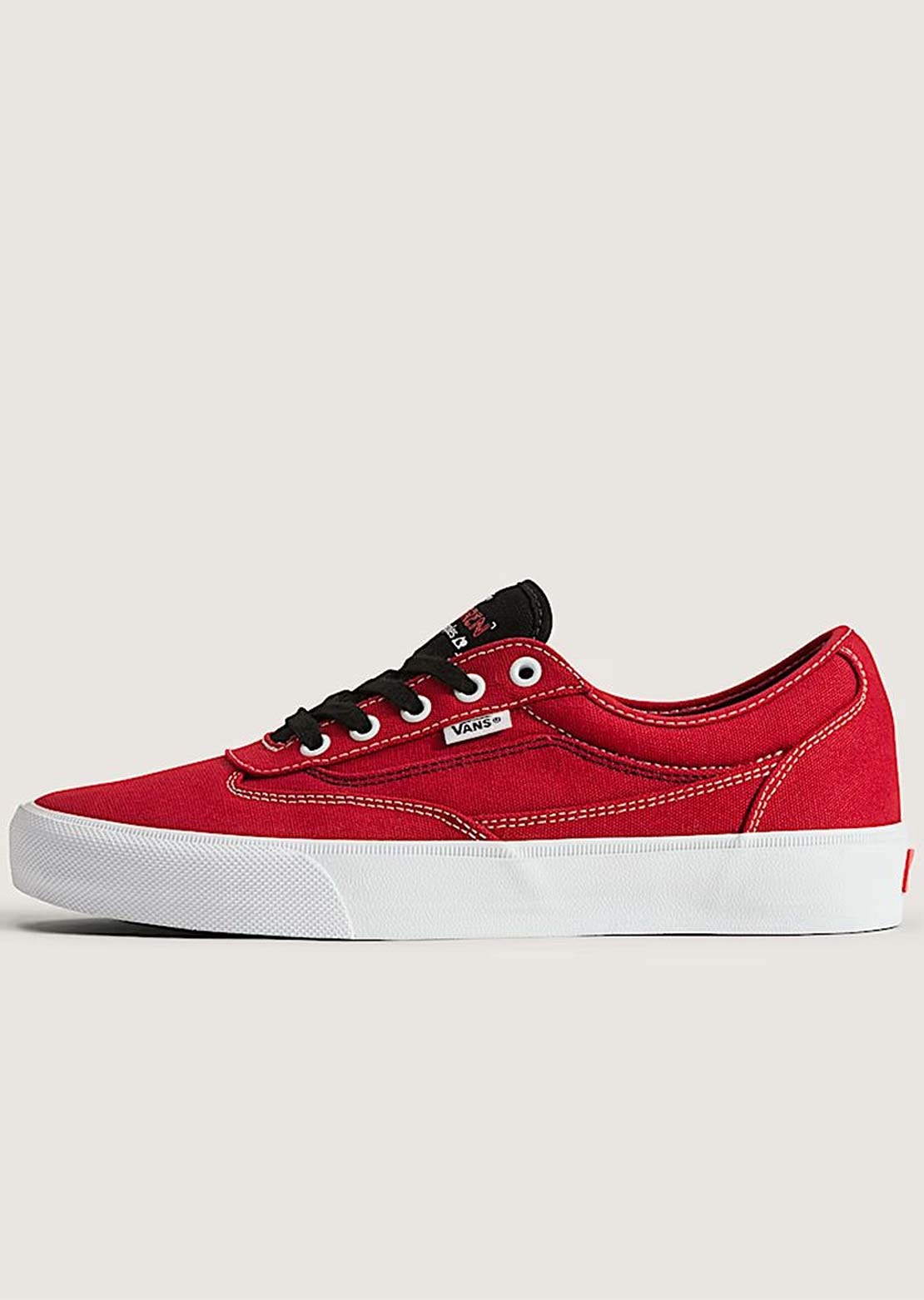 Vans Men's Skate Curren Caples Shoes Red/White
