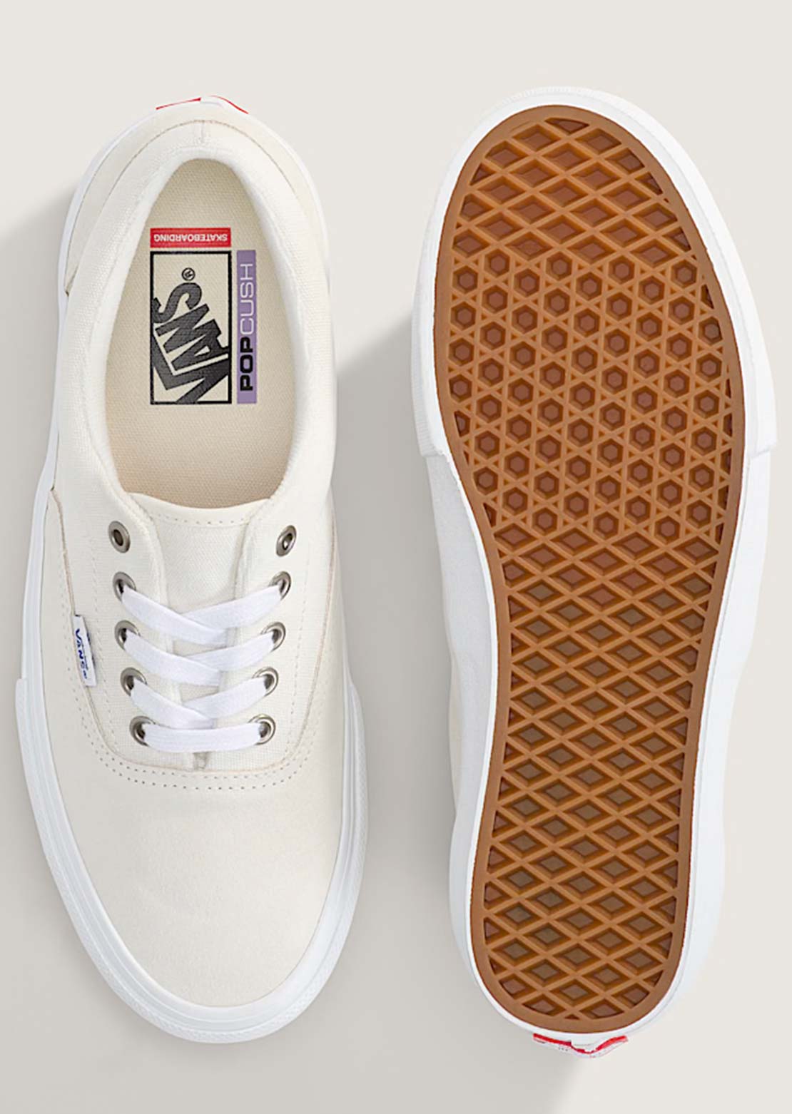 Vans Men's Skate Era Shoes Suede/Canvas Marshmallow