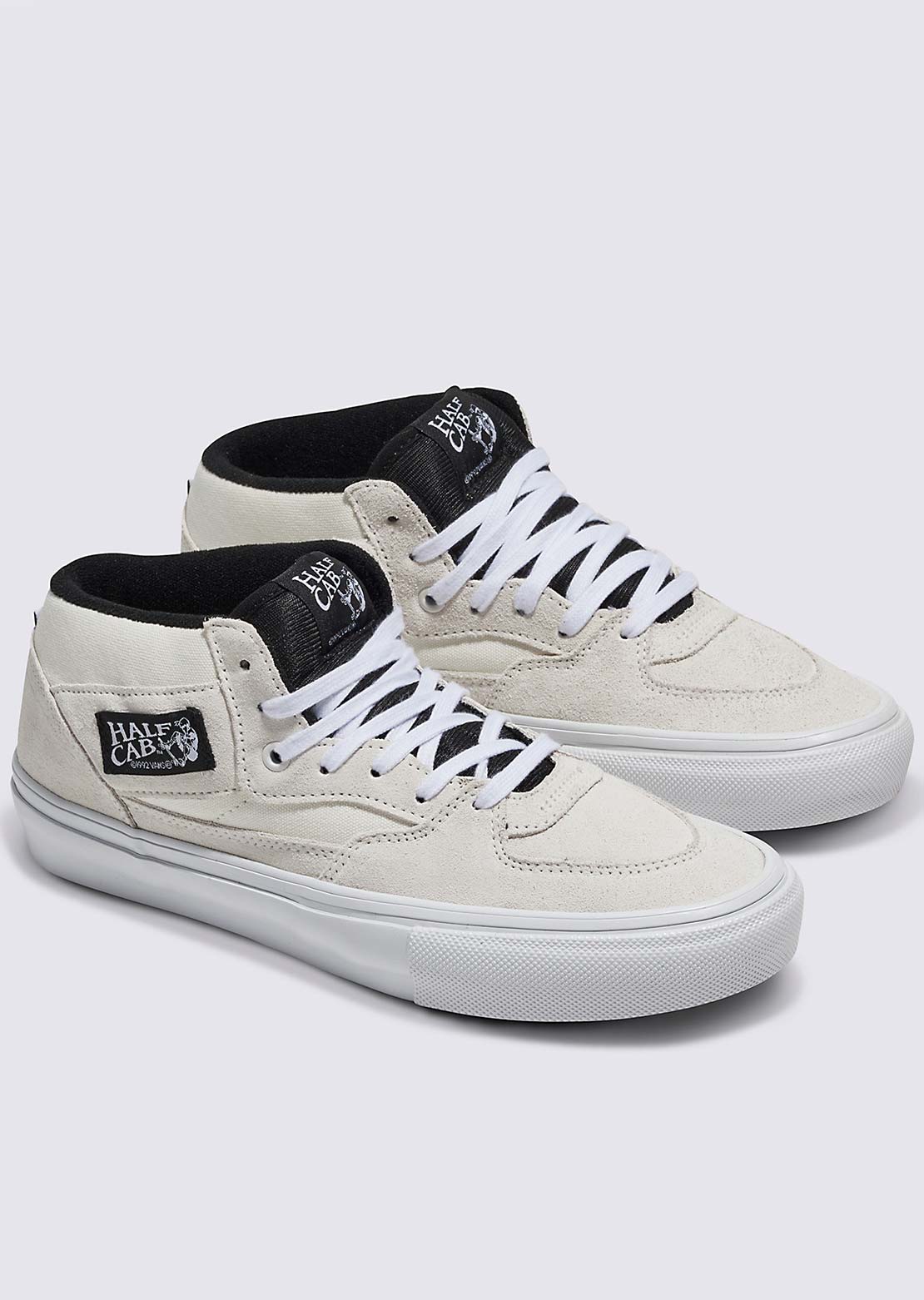 Vans Men&#39;s Skate Half Cab Shoes White/Black