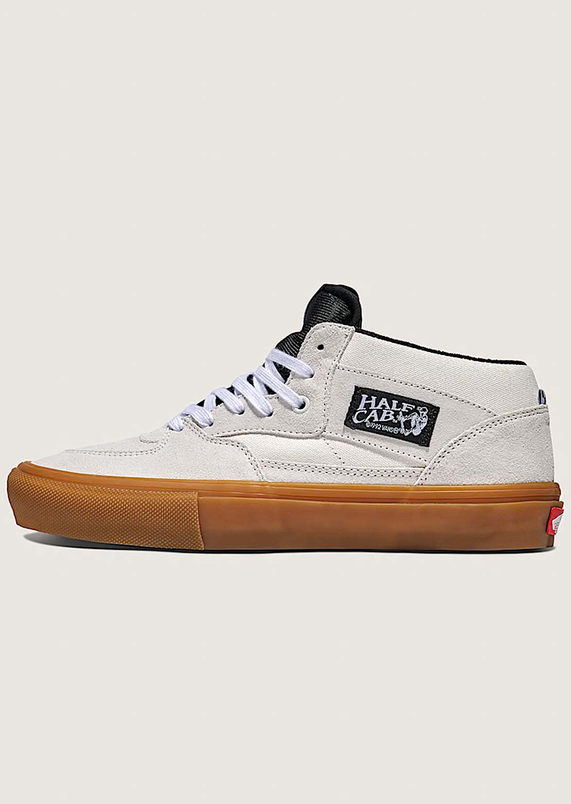 Vans Men's Skate Half Cab Shoes Antique White/Gum