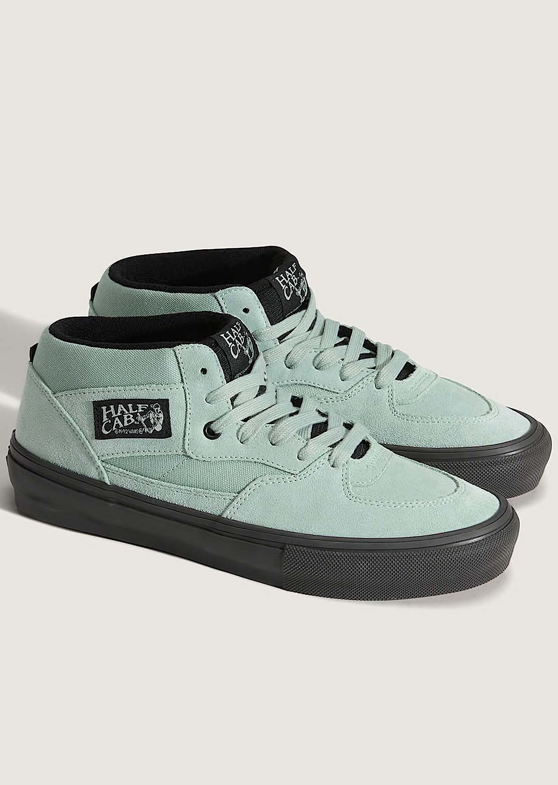 Vans Men's Skate Half Cab Shoes Gray Olive