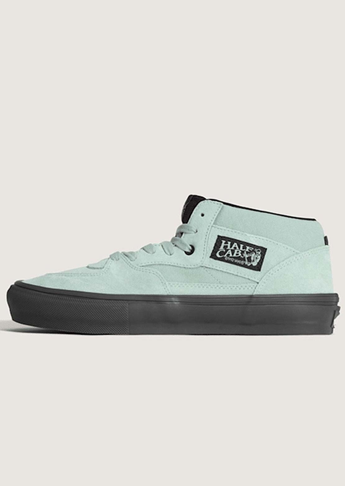 Vans Men's Skate Half Cab Shoes Gray Olive