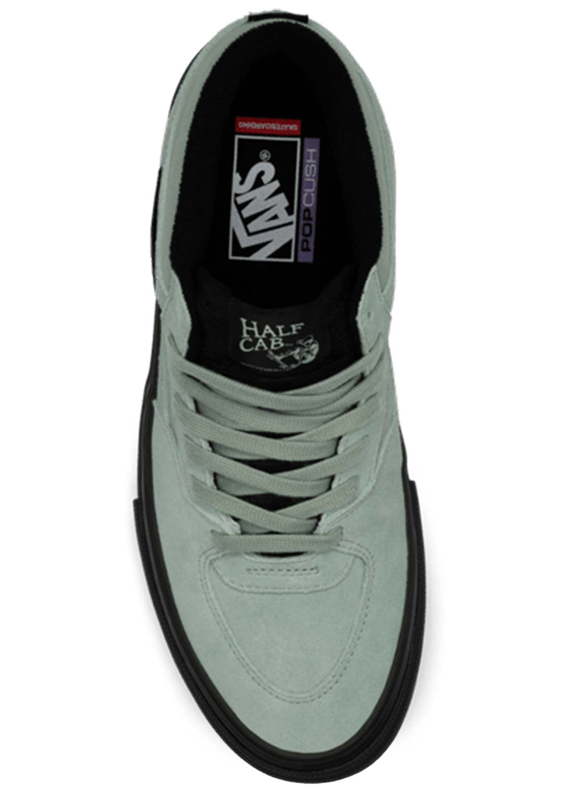 Vans Men's Skate Half Cab Shoes Gray Olive