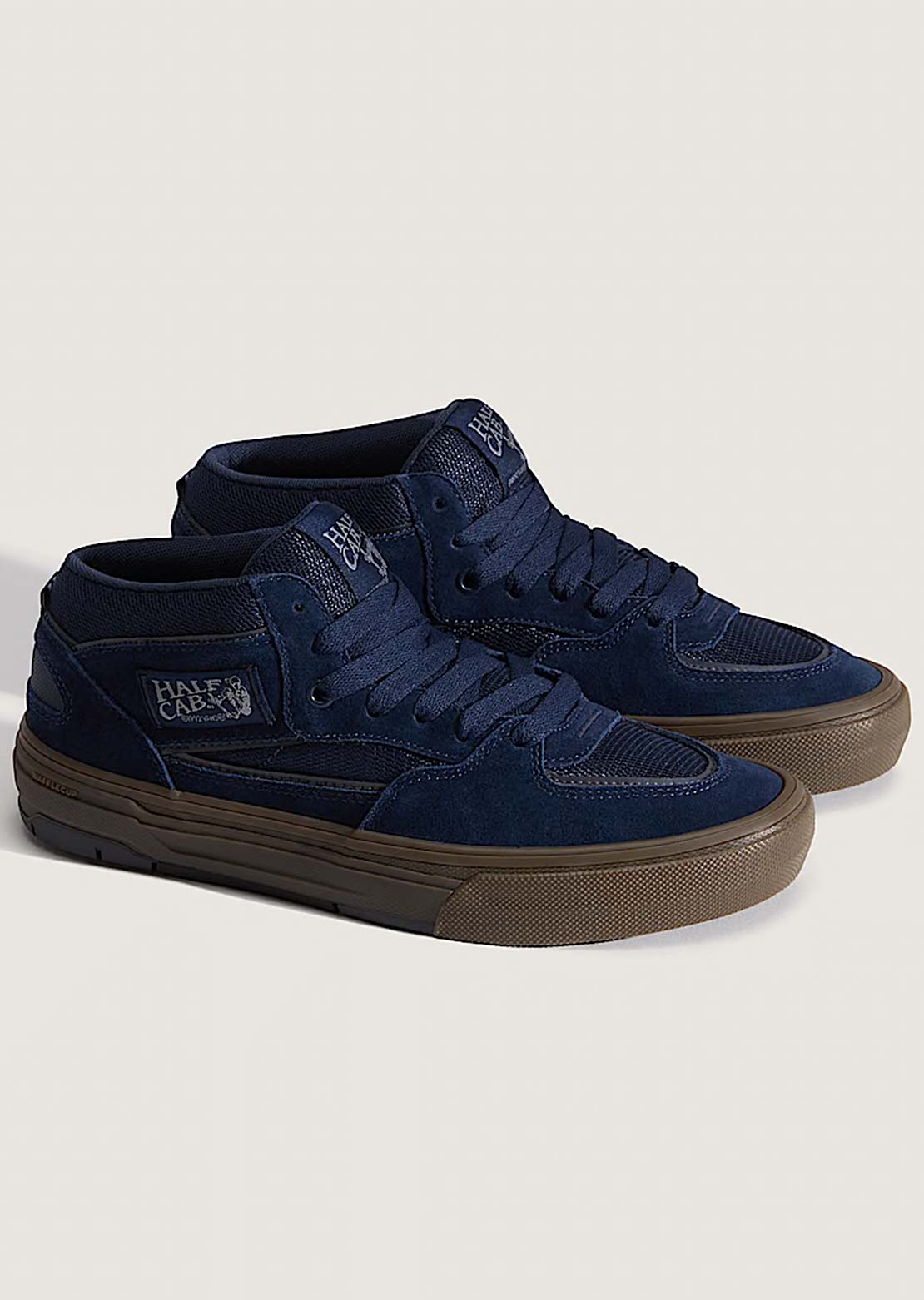 Vans Men's Skate Half Cab WaffleCup Shoes Navy/Dark Gum
