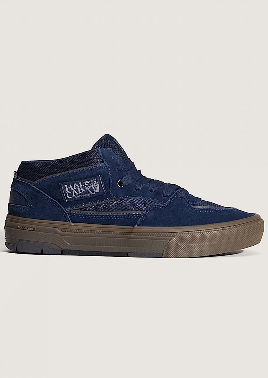 Vans Men's Skate Half Cab WaffleCup Shoes Navy/Dark Gum