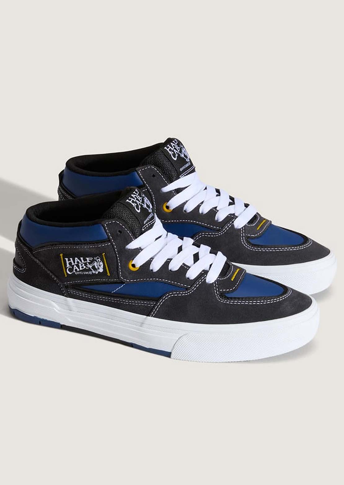 Vans Men's Skate Half Cab WaffleCup Shoes Navy/Grey
