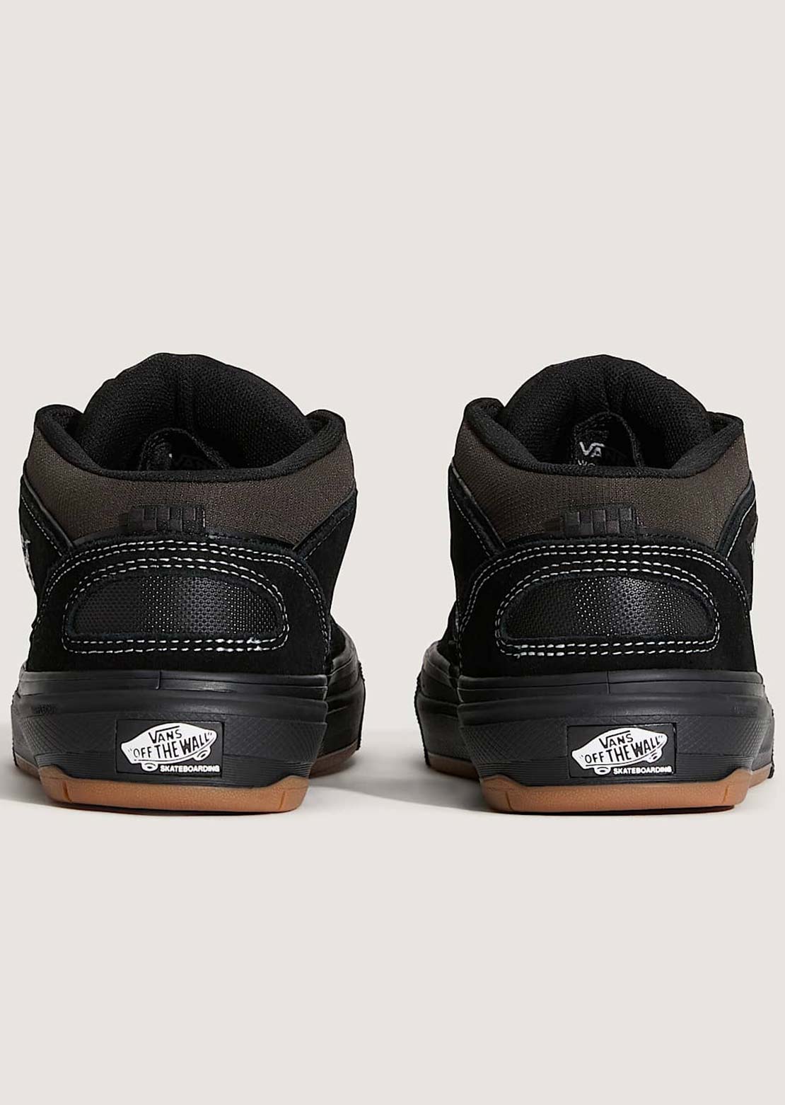 Vans Men's Skate Half Cab WaffleCup Shoes Black/Asphalt