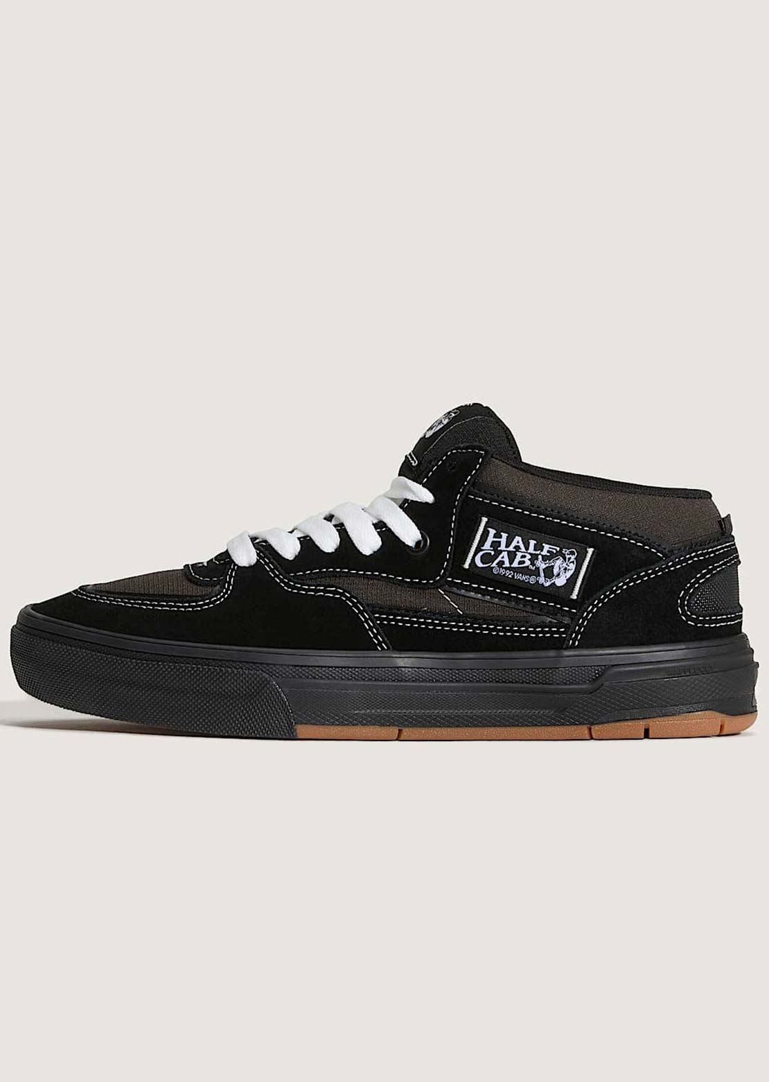 Vans Men's Skate Half Cab WaffleCup Shoes Black/Asphalt