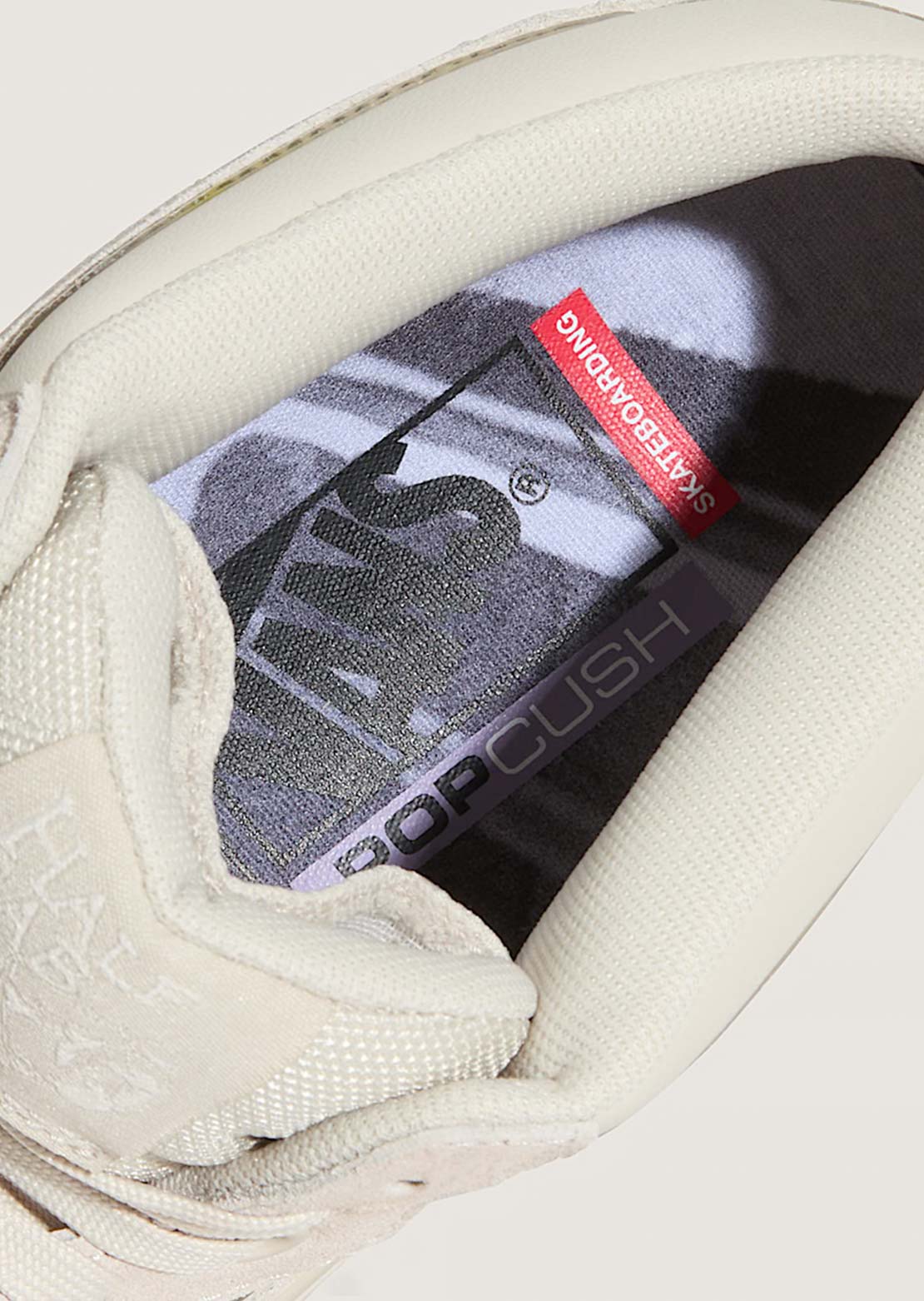 Vans Men's Skate Half Cab WaffleCup Shoes Atiba Oatmeal