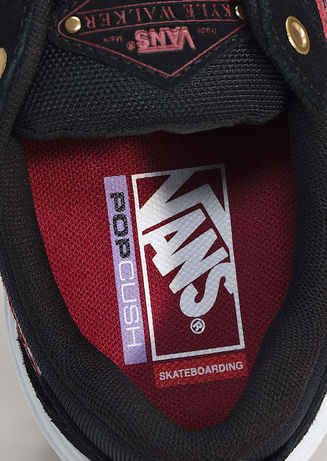 Vans Men's Skate Kyle Walker WaffleCup Shoes (Python) Black